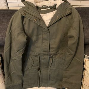 NWT Sebby faux fur anorak jacket